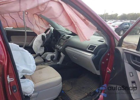 2016 Subaru Forester 2.5I Premium from USA, damaged, VIN JF2SJADC5GH514276